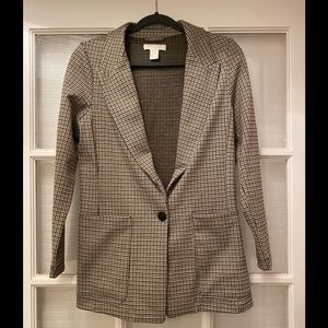 H&M Plaid Blazer